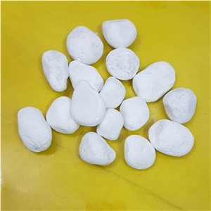 Natural White Pebble Decoration Landscaping Stone