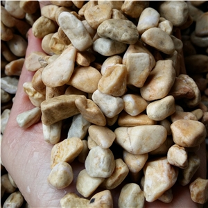 Natural Yellow Pebble Stone
