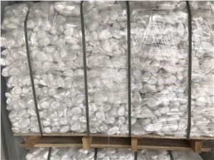 Perfect Vietnamese Crystal White Pebble Stone
