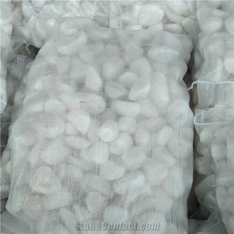 Perfect Vietnamese Crystal White Pebble Stone