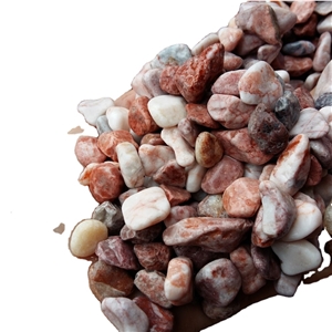 Pink Slight Red Landscaping Decorative Pebbles