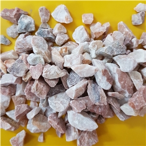 Pink Slight Red Landscaping Decorative Pebbles