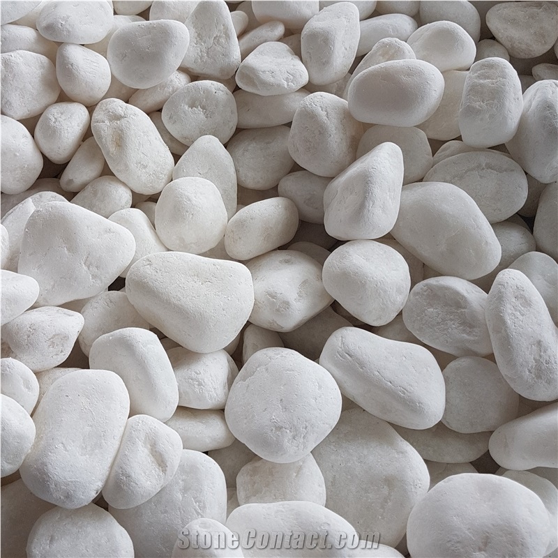 Top Quality Landscape White Pebble Stone
