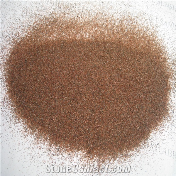 Garnet Sand Abrasive Blasting