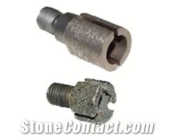 Cnc Machine Electroplated Finger Bits and Core Drills