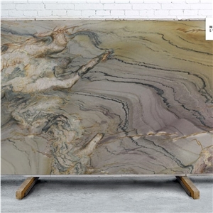 Aquarela Gold Granite Slab
