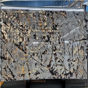 Snow Mountain Silver Fox Granite Slab