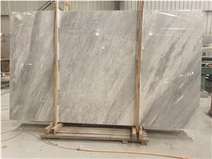 Evian Ash White Marble Slabs