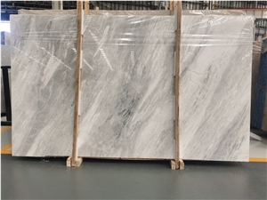 Evian Ash White Marble Slabs