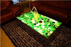 Green Agate Wall Tiles Slabs