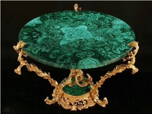 Malachite Green Semiprecious Stone Slabs