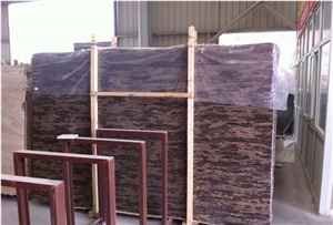 Gold Beach & Brown Beach Marble Slabs & Tiles