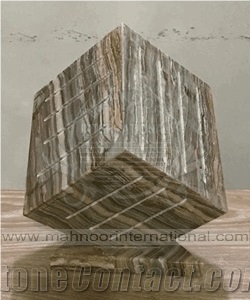 Rectangular Onyx Urns