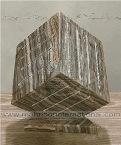 Rectangular Onyx Urns