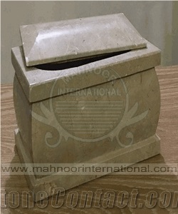 Rectangular Onyx Urns
