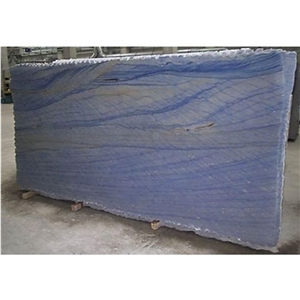 Brazilian Azul Macaubas Blue Quartzite Stone Slab Tile