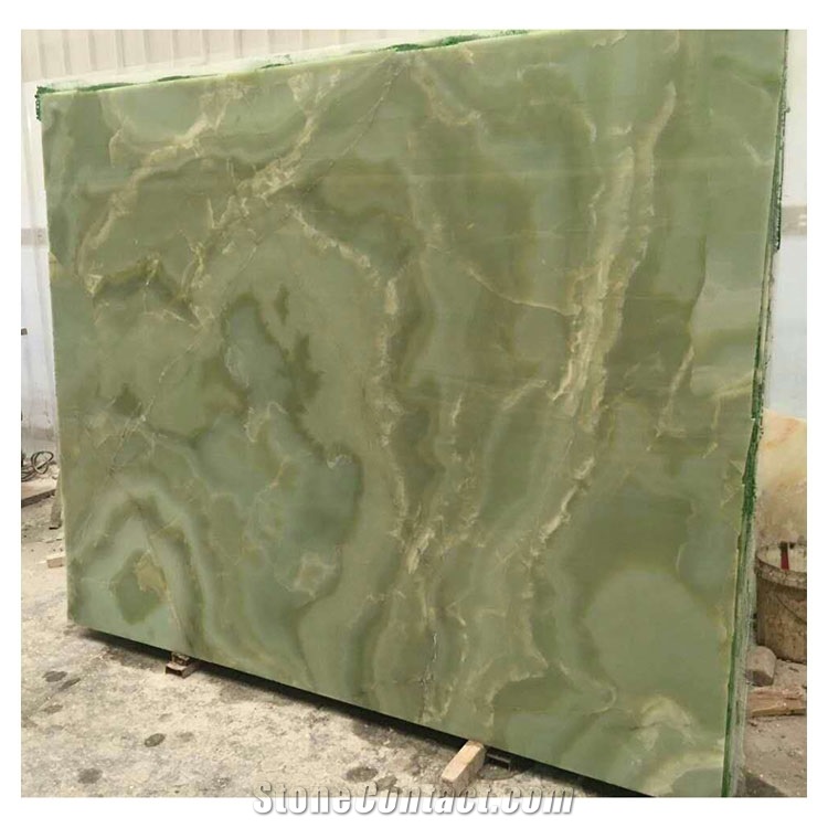 Green Onyx for Background Decoration