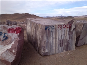 Red Granite-Red Yazd Porphyry Blocks