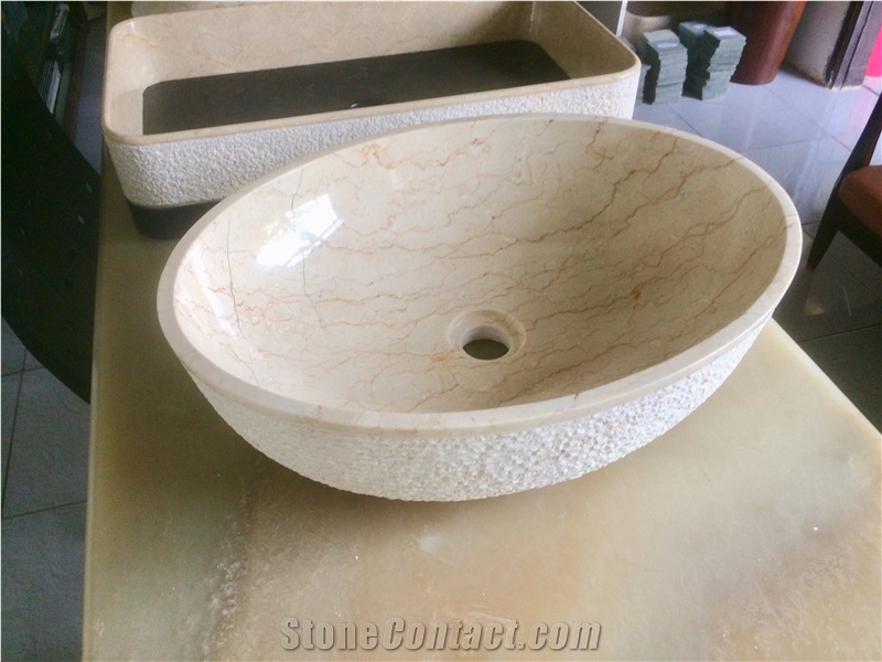 Stone Sink,Wash Basin, Marble Vessel Sinks, Vessel Basins