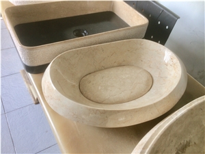 Stone Sink,Wash Basin, Marble Vessel Sinks, Vessel Basins