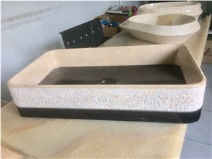 Stone Sink,Wash Basin, Marble Vessel Sinks, Vessel Basins