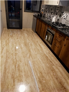 Travertine Cream Slabs 2 cm and 3 cm