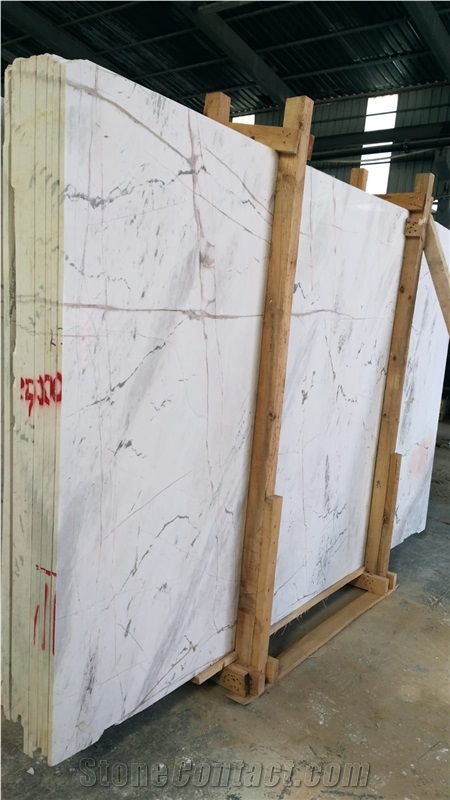Dolomite Spider Marble- Bianco Dolomiti White Marble Slabs/Tiles