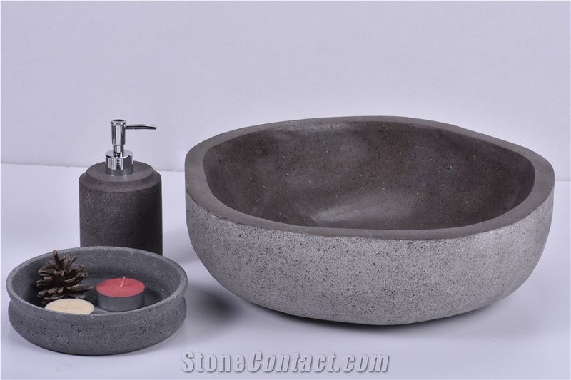 Grey Basalt Sink, Wash Basins