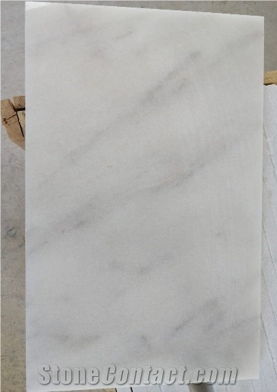 Mugla White Marble Tiles, Turkey White Marble