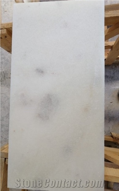 Mugla White Marble Tiles, Turkey White Marble