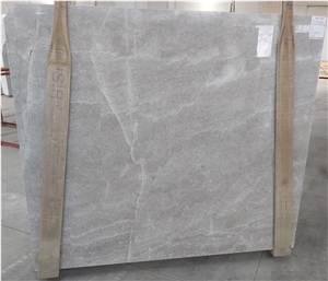 Tundra Grey Marble Slabs, Turkish Grey Marble