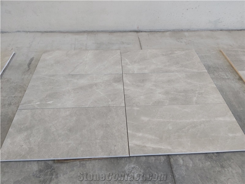 Tundra Grey Marble Slabs, Turkish Grey Marble