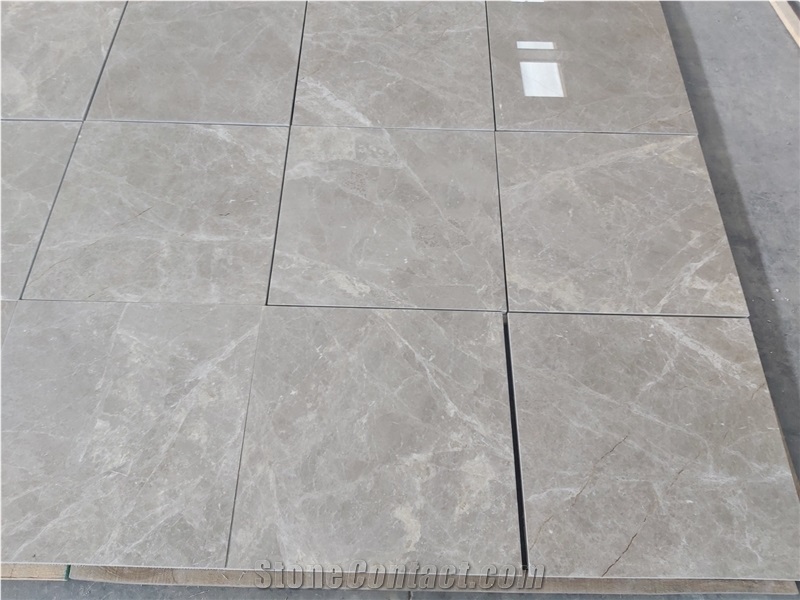 Tundra Grey Marble Slabs, Turkish Grey Marble