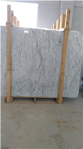 Turkish Carrara White Marble Slabs / Tiles