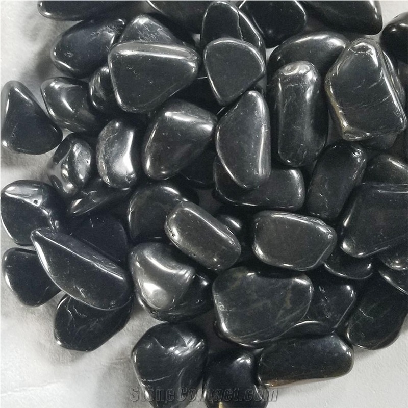 White Pebble Stone Landscaping Stones