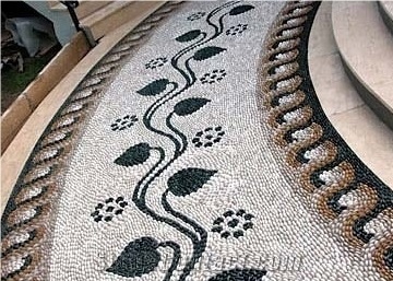 White Pebble Stone Landscaping Stones