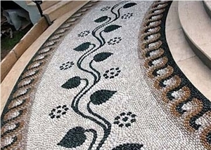 White Pebble Stone Landscaping Stones