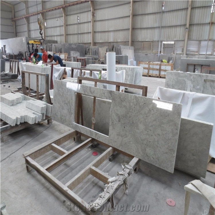 Andromeda White Granite Countertop