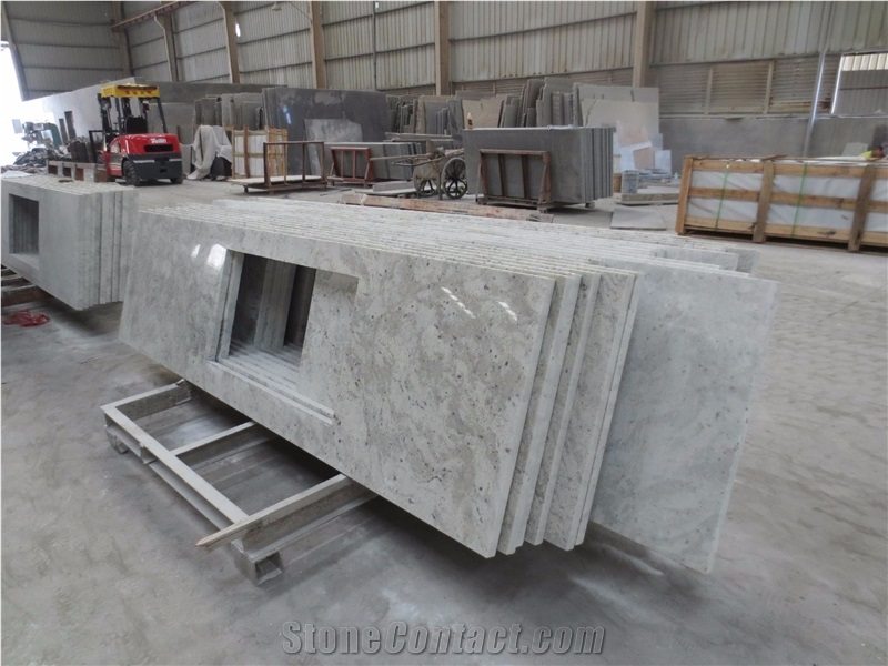 Andromeda White Marble Countertops