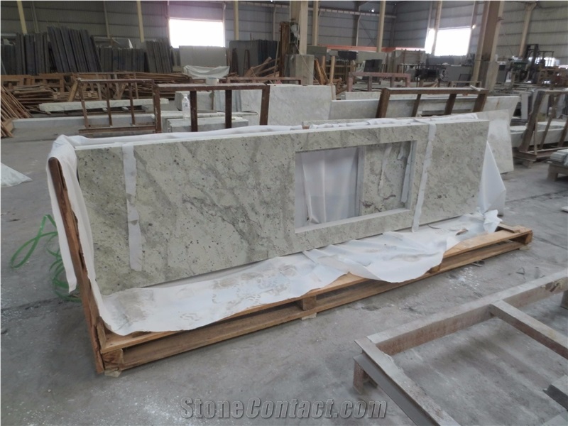 Andromeda White Marble Countertops
