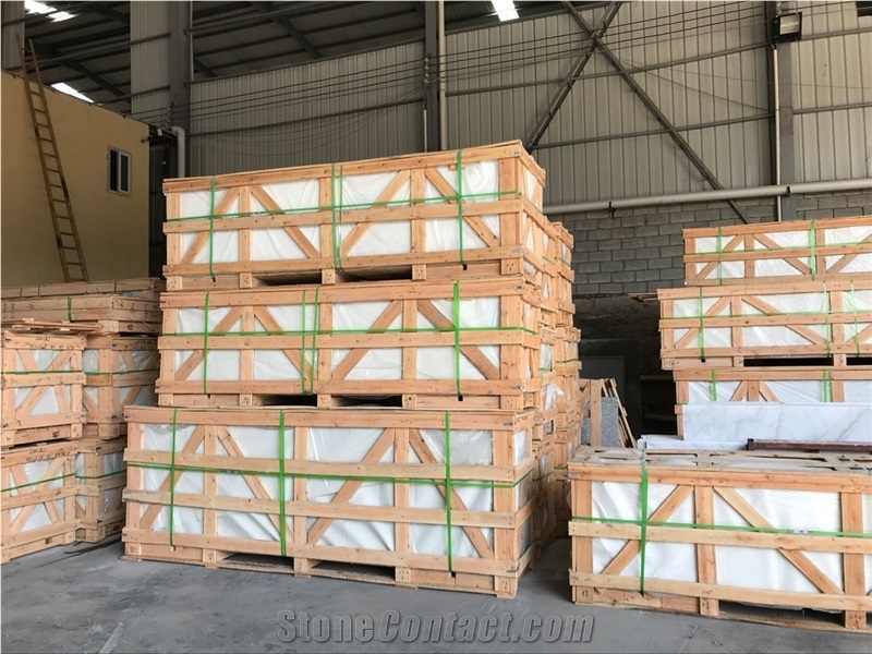 Andromeda White Marble Countertops