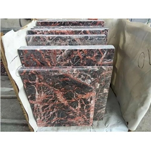 Azalea Cuckoo Red Marble Slabs&Tiles