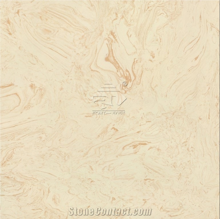 Cappuccino Beige Artificial Marble Slabs&Tiles