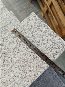 China Bianco Crystal Grey Granite Paver Stone