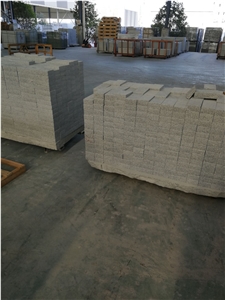 China Bianco Crystal Grey Granite Paver Stone