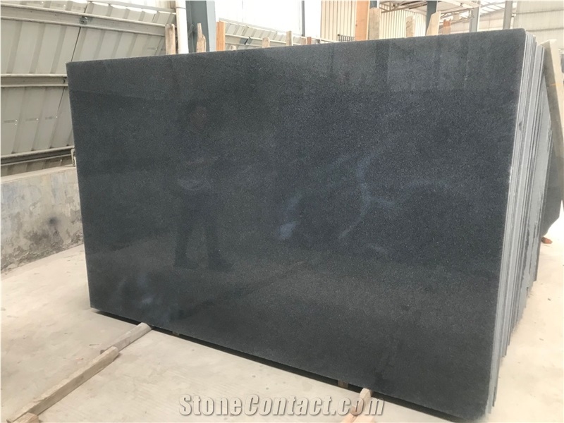 China Impala Black Changtai G654 Granite Slabs