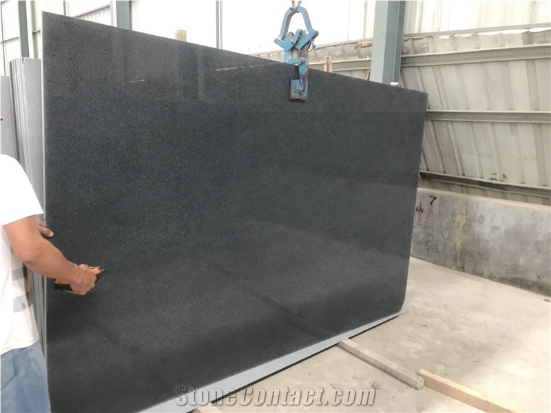 China Impala Black Changtai G654 Granite Slabs