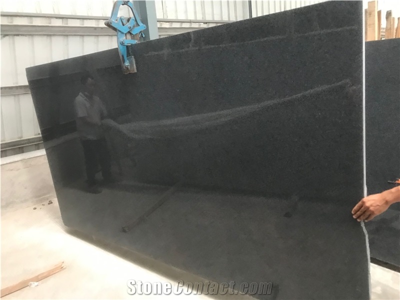 China Impala Black Changtai G654 Granite Slabs