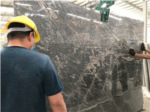 China Juparana Granite Slabs/Dragon Juparana Grey