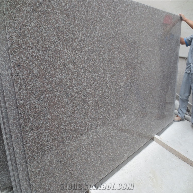 China Violet Luoyuan Red Granite G664 Slab